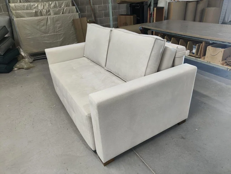 Sofá Cama Torres – Beige Easy Clean en Madera natural - Sillones y sofás, Uruguay | Berna Home, vista 11
