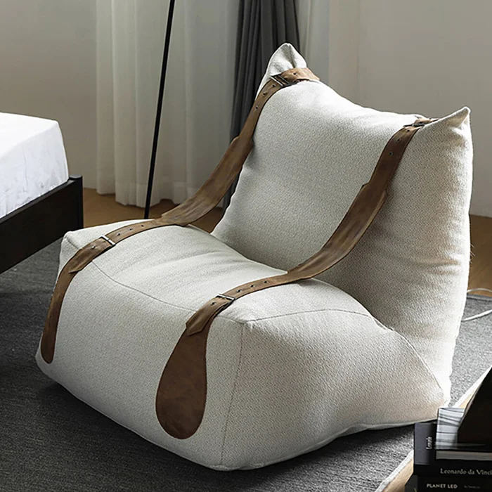 PUFF THE BAG Blanco en offwhite le da - Butacas, banquetas y puffs, Uruguay | Viasono