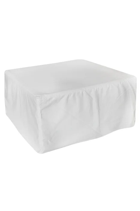 PUFF LOBBY TELA 1057 90X90CM en Blanco - Butacas, banquetas y puffs, Uruguay | Vinibel
