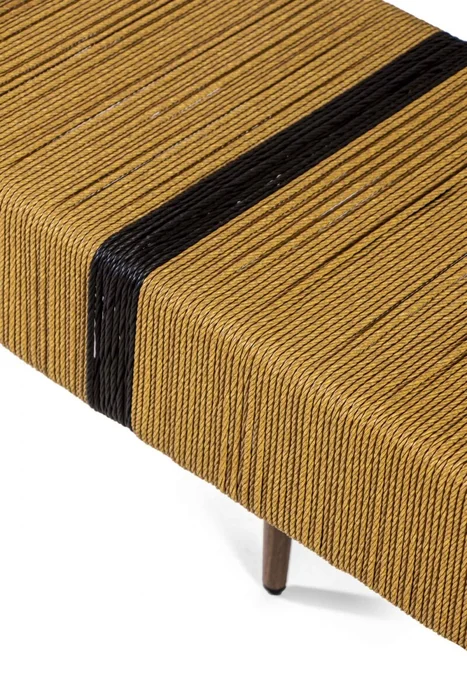 BANQUETA EN RATTAN SINTETICO 2056C (D) 160X36X46H CM - Muebles para el exterior, Uruguay | Vinibel, vista 2