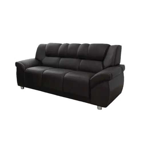 Sillon 3 Cuerpos Sofa Córdoba Pu Negro - Sillones y sofás, Uruguay | Soy Hogar