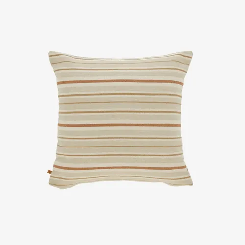 Almohadón Sydelle 45 x 45 cm de rayas - beige en Beige - Textiles, Uruguay | Kavehome