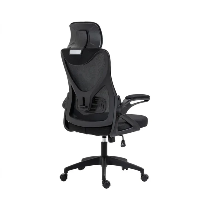 Silla De Oficina - Ejecutiva Ergonómica en Negro - Escritorios y sillas de escritorio, Uruguay | Rústico Hogar, vista 3