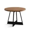 Mesa de Comedor Redonda - Atix - Negro en Negro - Mesas de comedor, Uruguay | Ecowood, vista 1 de 4