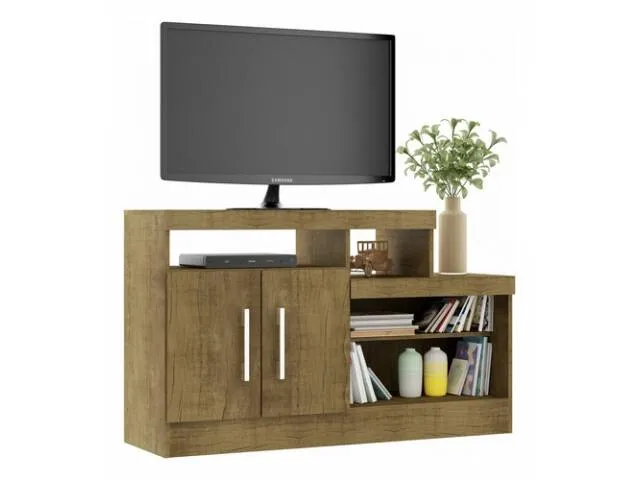 Rack Veneza 2P y estantes Terracota Demolicion - Muebles para TV, Uruguay | Que Sal Muebleria