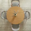 Mesa comedor Miami Redonda 150 cm de Diámetro en Madera natural - Muebles, Uruguay | Indrana, vista 3 de 7
