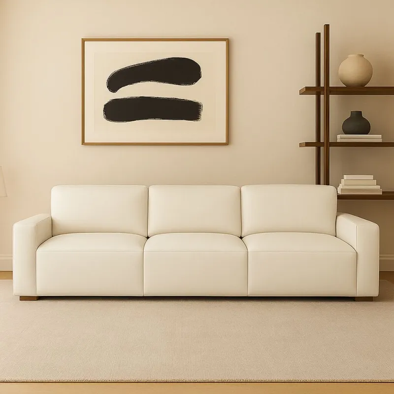 Sofá LOFT Blanco 3 CUERPOS en Blanco - Sillones y sofás, Uruguay | Viasono
