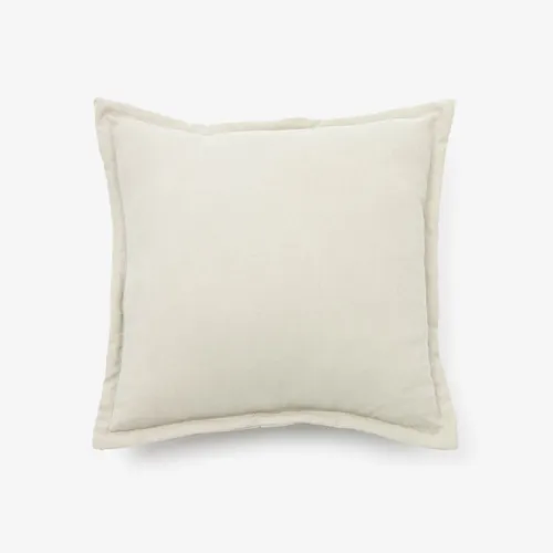 Almohadón Lisette 45 x 45 cm - blanco en Blanco - Textiles, Uruguay | Kavehome
