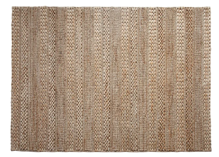 ALFOMBRA NUDOS/ESPIGA YUTE en Madera natural - Alfombras, Uruguay | Más Infinito Casa, vista 2