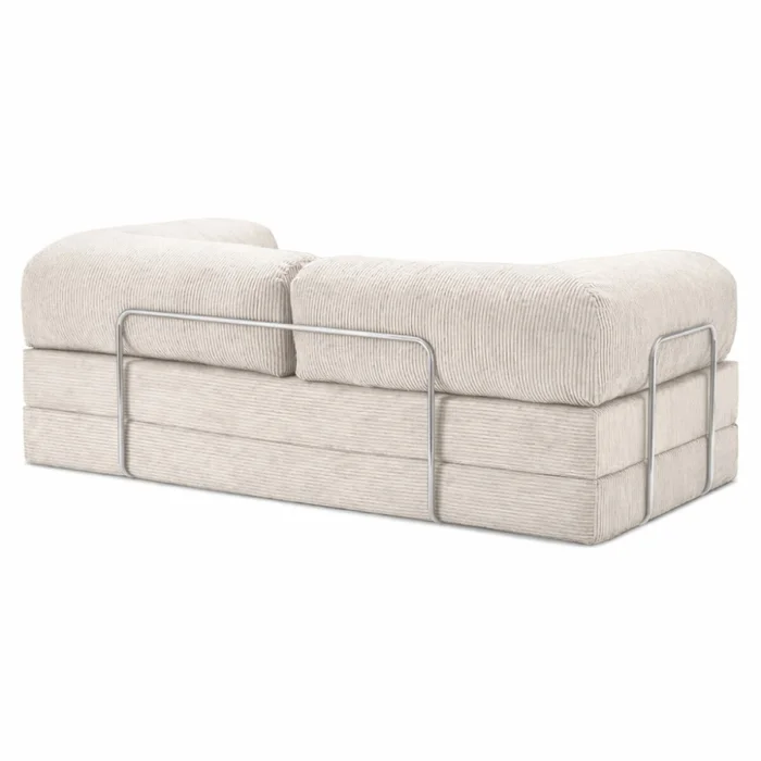 Sillón Cama Teddy - Beige en Beige - Sillones y sofás, Uruguay | Samic, vista 3