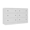 Cómoda 6 Cajones Mdf Blanco Americano Plus en Blanco - Cómodas, Uruguay | Divino, vista 2 de 3