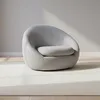 Butaca Giratoria Tela Gris Oslo en Gris - Sillones y sofás, Uruguay | Divino, vista 1 de 6