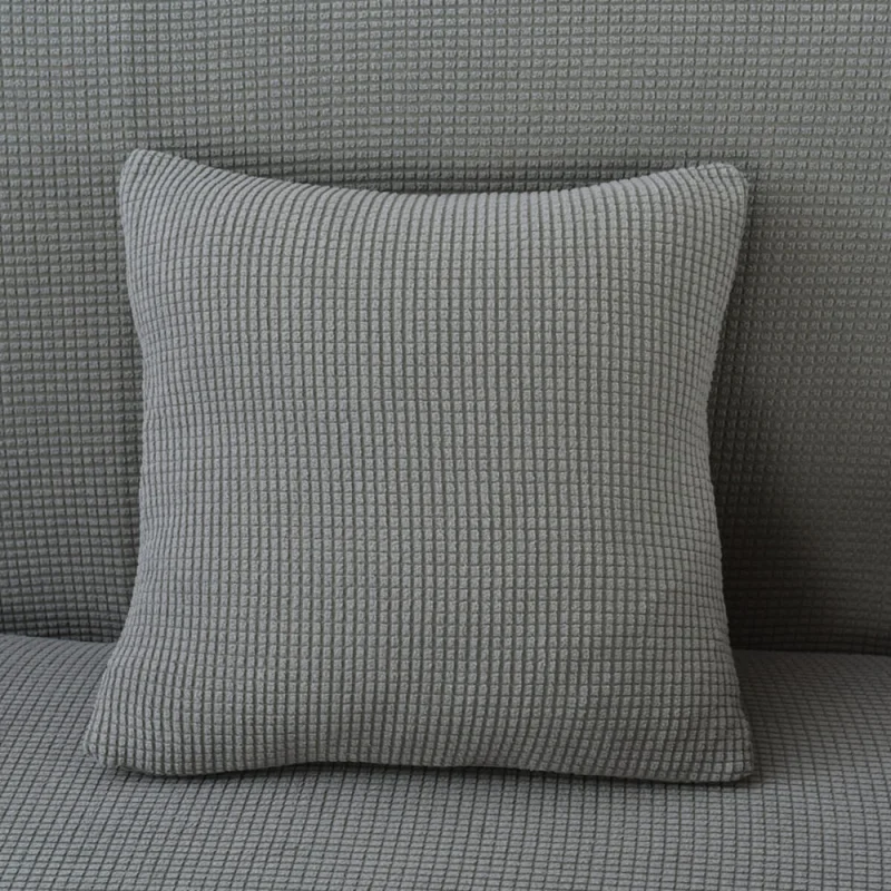 Funda sillón 5 cuerpos lisa - gris en Gris - Textiles, Uruguay | Buho Store, vista 5