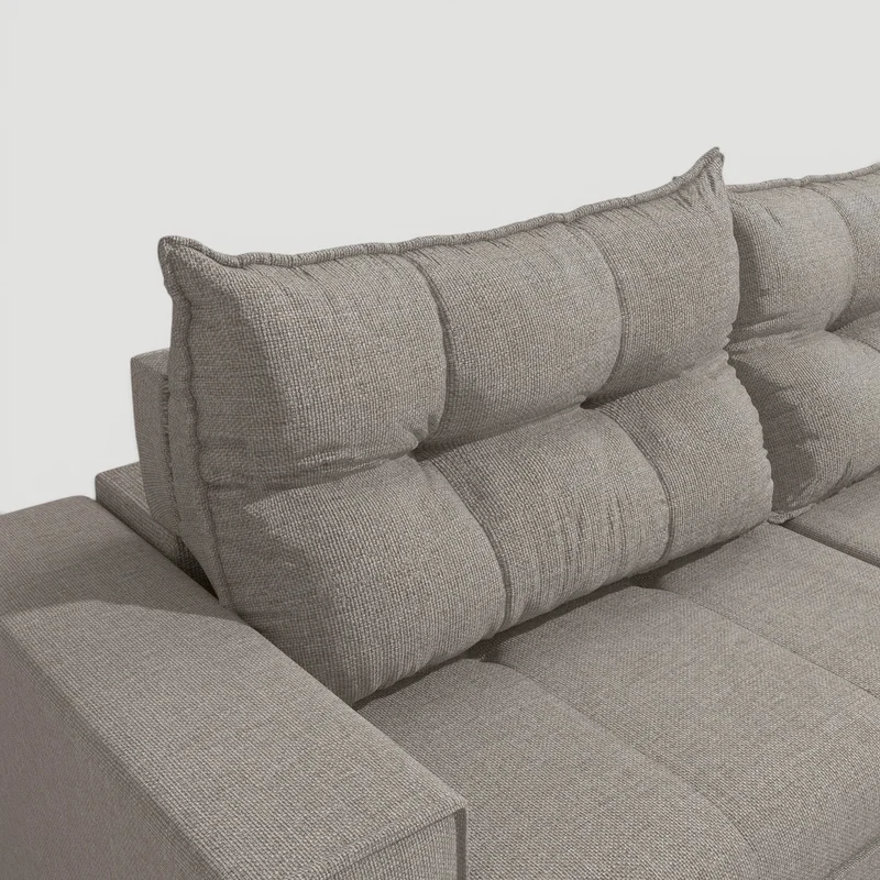 Sofa Dorian 236CM - Retractil/Reclinable en Beige - Sillones y sofás, Uruguay | Balton, vista 4