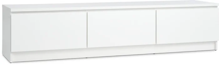 Mueble TV LIMFJORDEN 2 cajones 1 puerta blanco en Blanco - Muebles para TV, Uruguay | JYSK