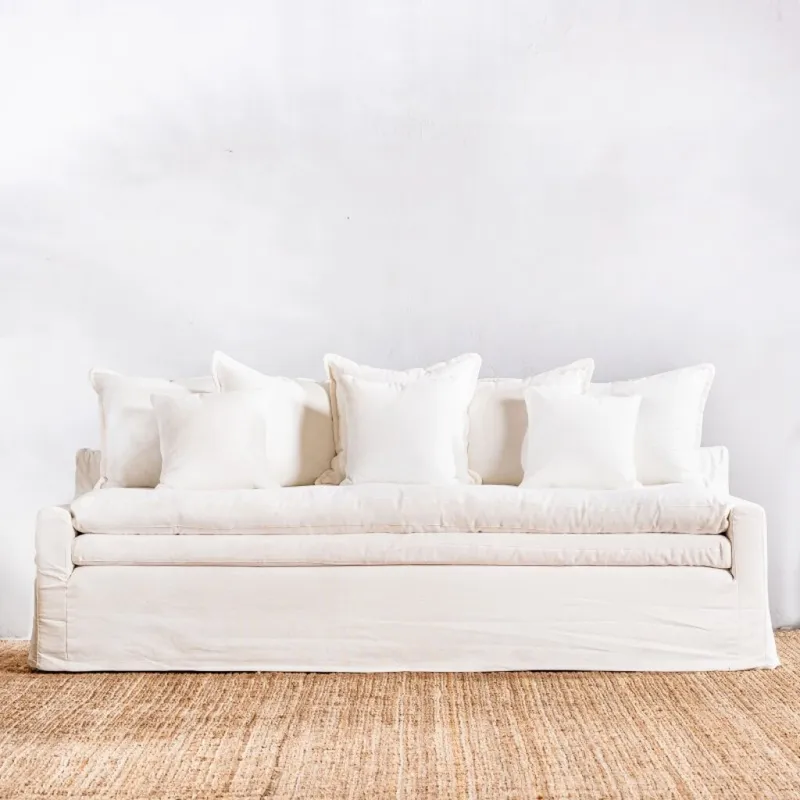 Sillón Lirio 3 Cuerpos Blanco - Sillones y sofás, Uruguay | Aihaus