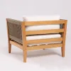 POLTRONA CANNES CUERDA RAMI Y ACQUABLOCK CRUDO 86x74x66CM JATOBA - Muebles para el exterior, Uruguay | Vinibel, vista 3 de 3