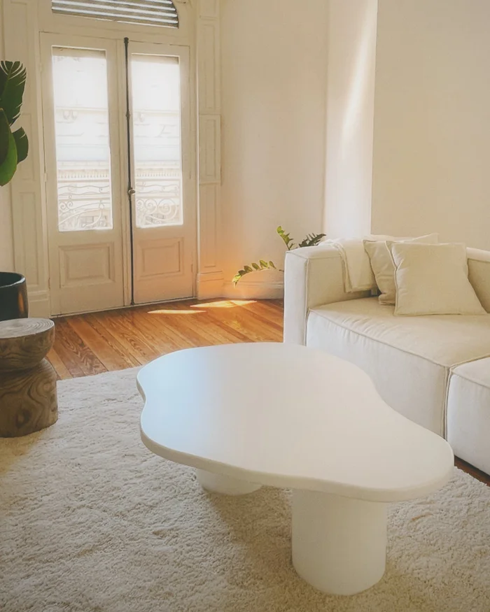 mesa ratona PRIMA en Blanco - Mesas de living, Uruguay | Octo, vista 2