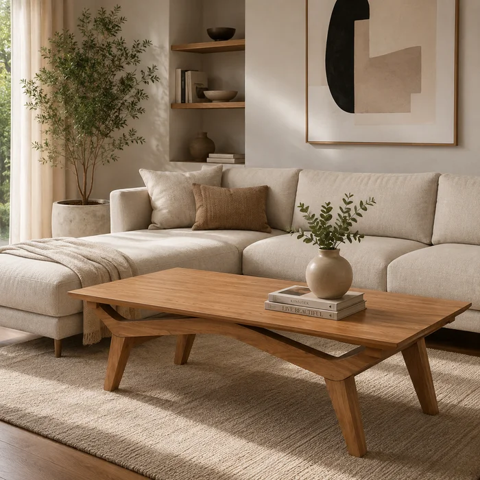 Mesa Marino en Madera natural - Mesas de living, Uruguay | Furest, vista 2