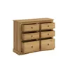 Cómoda 6 Cajones Madera Natural - Linea Mexicana - Natural en Madera natural - Cómodas, Uruguay | Rústico Hogar, vista 3 de 3