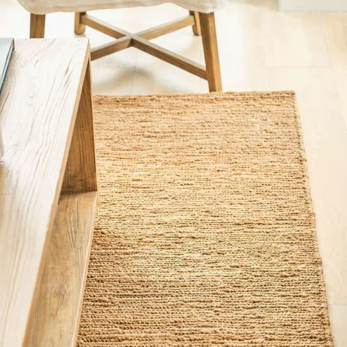 ALFOMBRA DE YUTE NATURAL - 2.50 X 1.70 MTS en Madera natural - Textiles, Uruguay | La Iberica