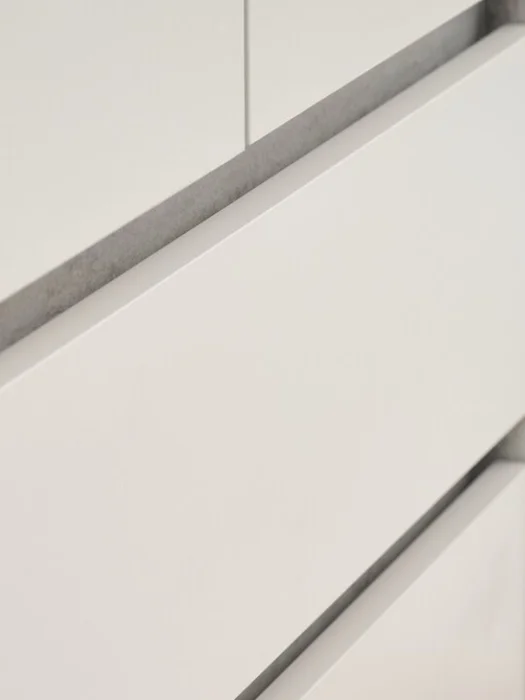 Armario BILLUND 80x193 combinación travertino/beige en Madera natural - Roperos y placares, Uruguay | JYSK, vista 2