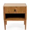MESA DE LUZ LILLE CINAMOMO 63X60X43H - Mesas de luz, Uruguay | Vinibel, vista 1 de 4