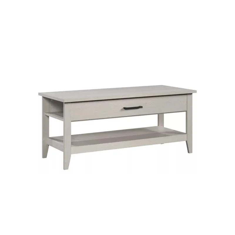 Mesa Ratona Articulada - Sauder - Linea Summit Station - Blanco en Blanco - Mesas de living, Uruguay | Ecowood, vista 5