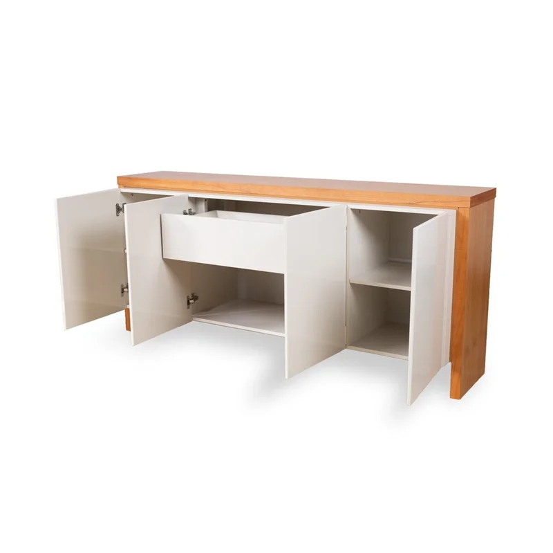 Aparador Buffet NORD 1.8 - Linea Manhattan - Off White / Cinamomo en Multicolor - Aparadores y recibidores, Uruguay | Rústico Hogar, vista 5