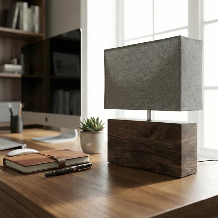 Lámpara de Mesa Nativo Block Grey - Lámparas de mesa, Uruguay | La Perla, vista 2