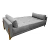 Sofá Cama de 3 Cuerpos - Grecia en Gris - Sillones y sofás, Uruguay | Delta Center, vista 8 de 8