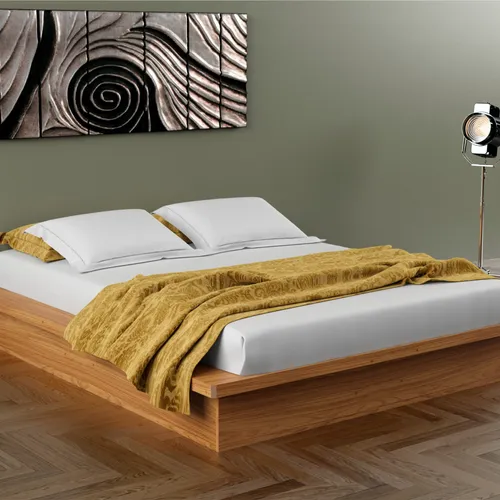 Cama Estructura Lima en Marron, Blanco - Dormitorio, Uruguay | Casa Brava