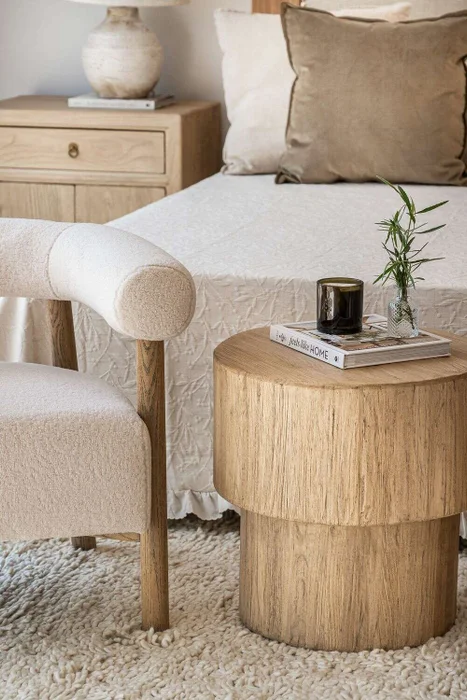 MESA LATERAL BALEAR - OLMO en Madera natural - Mesas de living, Uruguay | La Iberica, vista 10
