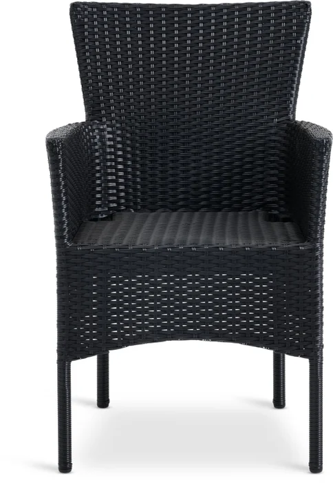 Silla apilable AIDT negro en Negro - Muebles para el exterior, Uruguay | JYSK, vista 2