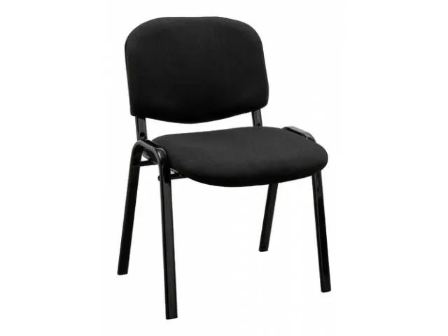Silla de tela para oficina Negra - Escritorios y sillas de escritorio, Uruguay | Que Sal Muebleria