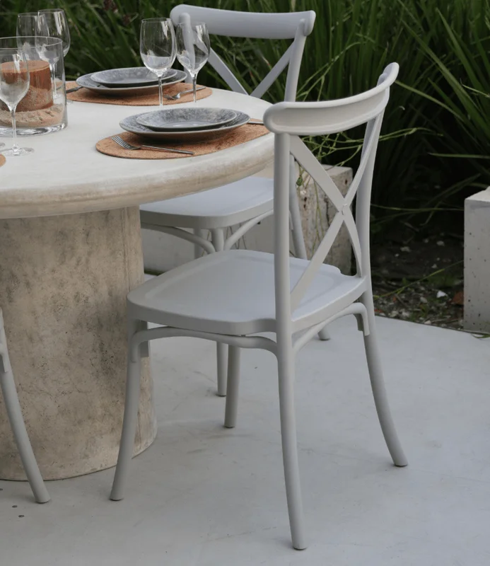 SILLA NEW CRUZ PP en Gris - Muebles para el exterior, Uruguay | Más Infinito Casa, vista 4