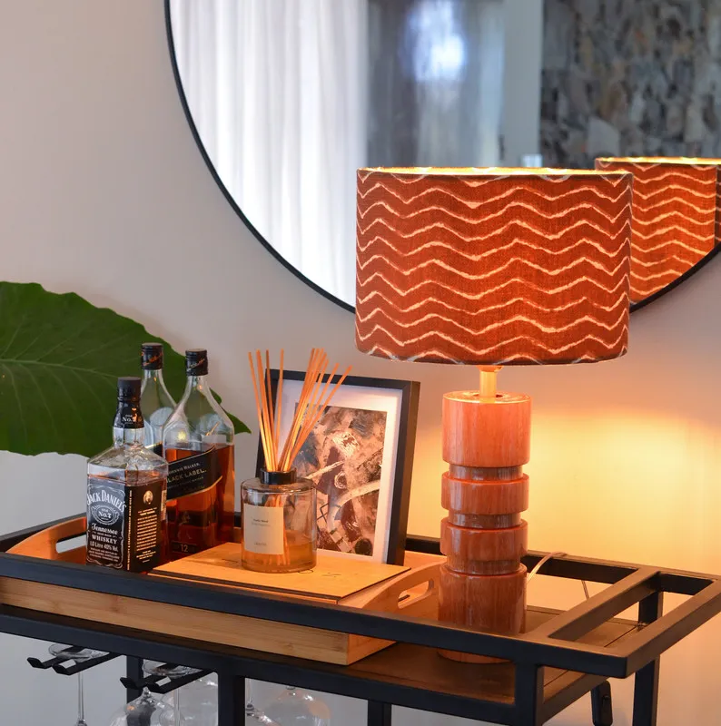 Lampara Kyoto Natural en Madera natural - Lámparas de mesa, Uruguay | Fagu Projects
