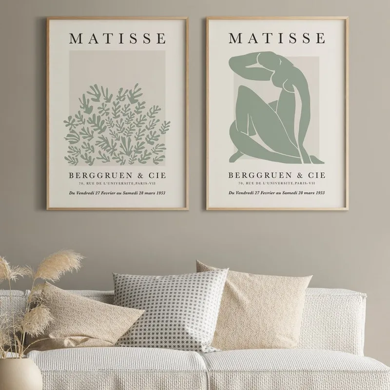 Matisse - Verde agua - Láminas, Uruguay | La Cuadrería