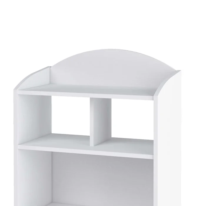 Biblioteca Mdf-y-mdp Blanco Arco en Blanco - Bibliotecas, Uruguay | Divino, vista 4