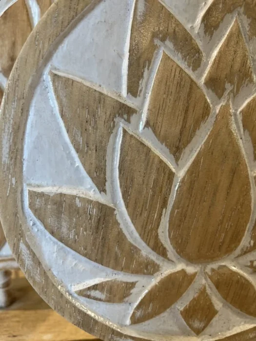 Deco Flor de Loto en madera en Madera natural - Decoración, Uruguay | Balihai, vista 2