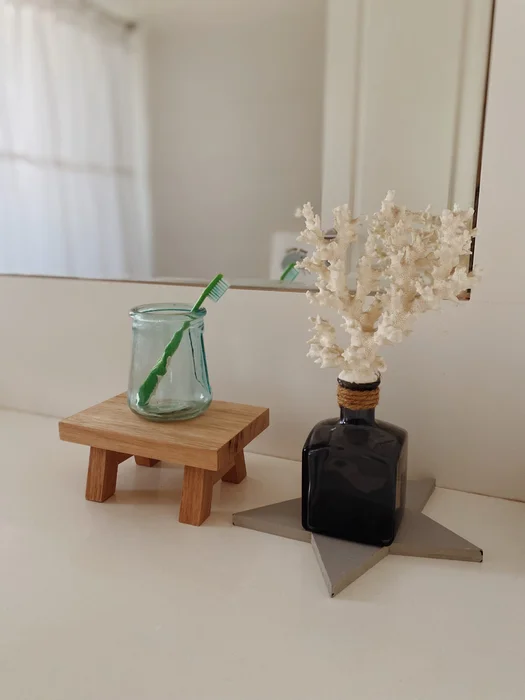 Banquito 4p de 15 cm en Madera natural - Decoración, Uruguay | Dreams On Time, vista 15