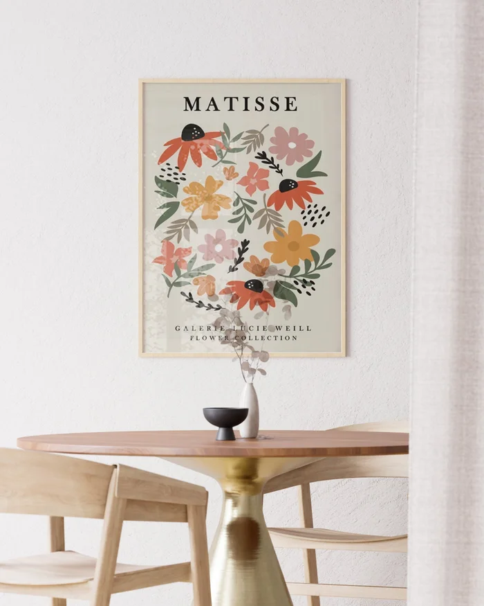 Matisse - Flower Collection en Multicolor - Láminas, Uruguay | La Cuadrería, vista 2