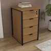 Cajonera con llave - Linea Industrial - Bibliotecas, Uruguay | Balton, vista 1 de 8