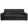 Sillón 100% Cuero - 2 Cuerpos - Berkley - Negro - Sillones y sofás, Uruguay | Ecowood, vista 3 de 3