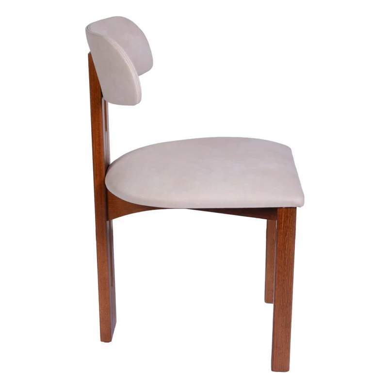 Silla De Comedor Eucalipto Marron Doria en Marrón - Sillas, Uruguay | Divino, vista 4