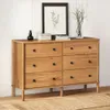 Comoda Apama 130CM 6 Cajones - Madera Maciza - Cómodas, Uruguay | Balton, vista 4 de 11