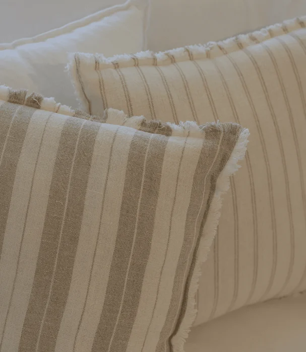 ALMOHADON LINO NATURAL en Beige - Textiles, Uruguay | Más Infinito Casa, vista 2