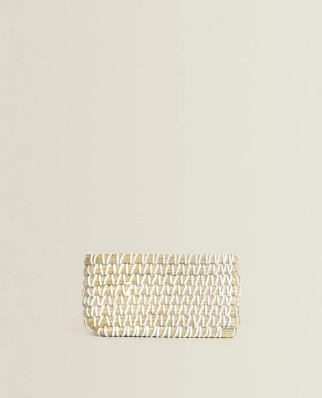 CESTA RECTANGULAR CONTRASTE - Canastos, Uruguay | Zara Home, vista 5