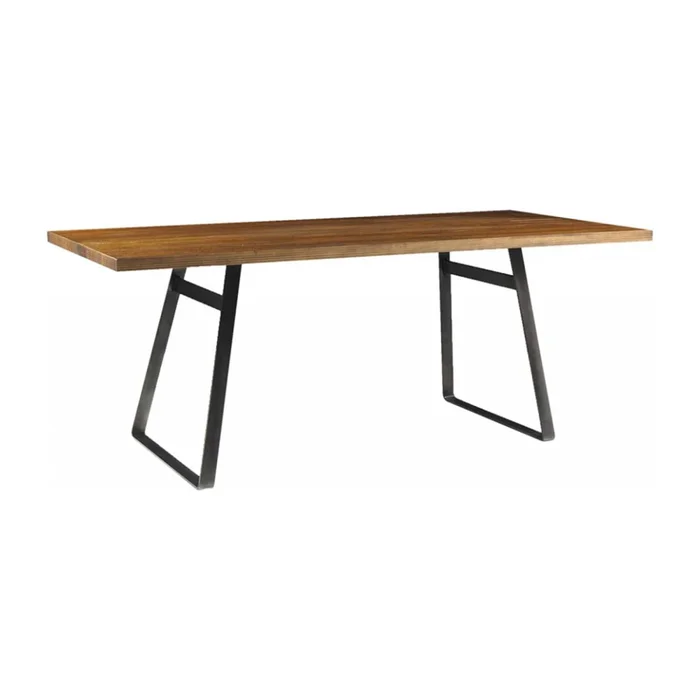 Mesa De Comedor Madera-y-metal Marron York en Marrón - Mesas de comedor, Uruguay | Divino, vista 2