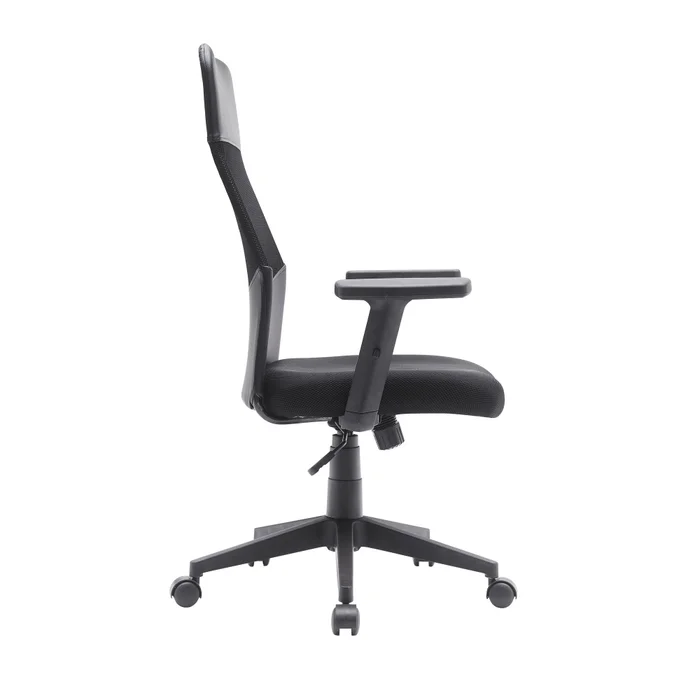 Asiento De Oficina Malla Negro D217 en Negro - Escritorios y sillas de escritorio, Uruguay | Divino, vista 3
